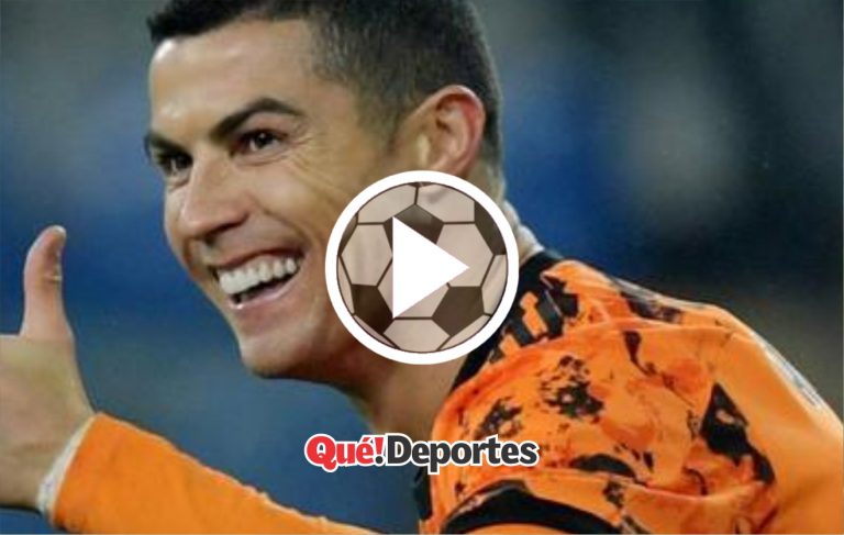 Cristiano Ronaldo y su «bendición» al balón ¡Qué control!