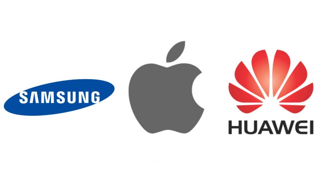 samsung apple huawei