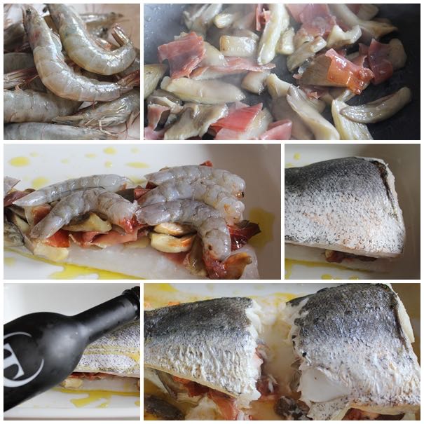 Merluza De Setas Rellena