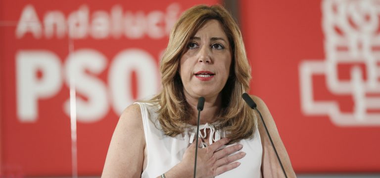 Susana Díaz insta a Moreno a «romper el acuerdo» con Vox sobre «recortes» en Canal Sur