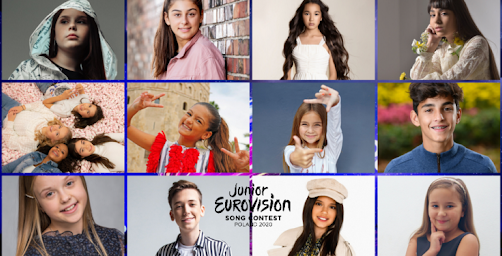 Festival Eurovisión Junior 2020 España  Soleá Palante Francia Valentina 'J´imagine'.