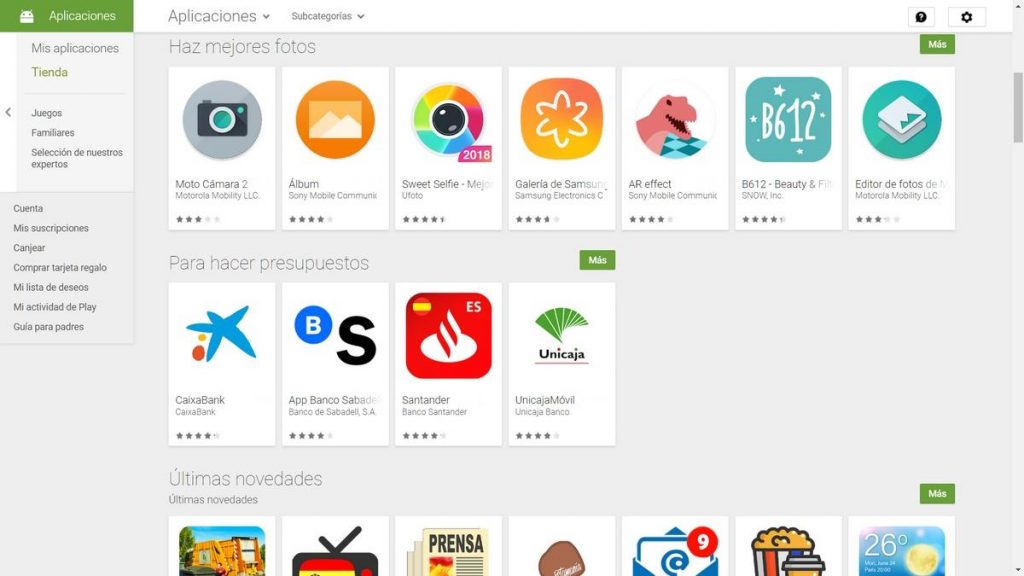 Usar Google Play Store En Ordenador