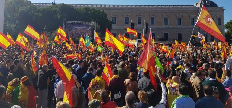 Vox defiende la Constitución frente a un Gobierno «traidor»