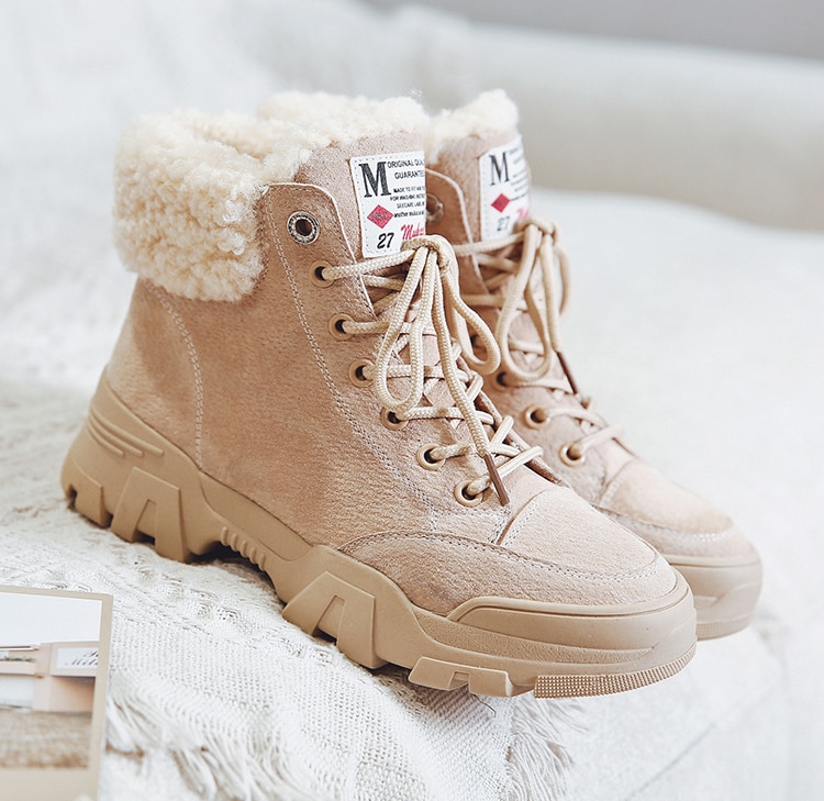 Botas Cálidas De Mujer