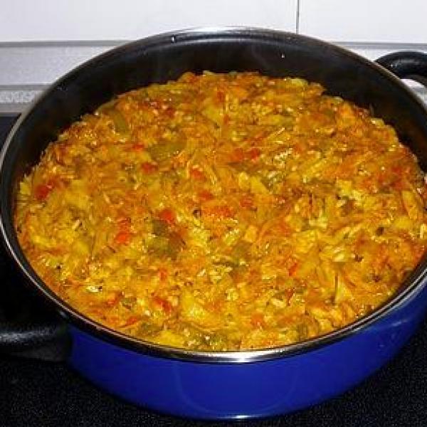 Una cazuela adecuada para cocinar arroz