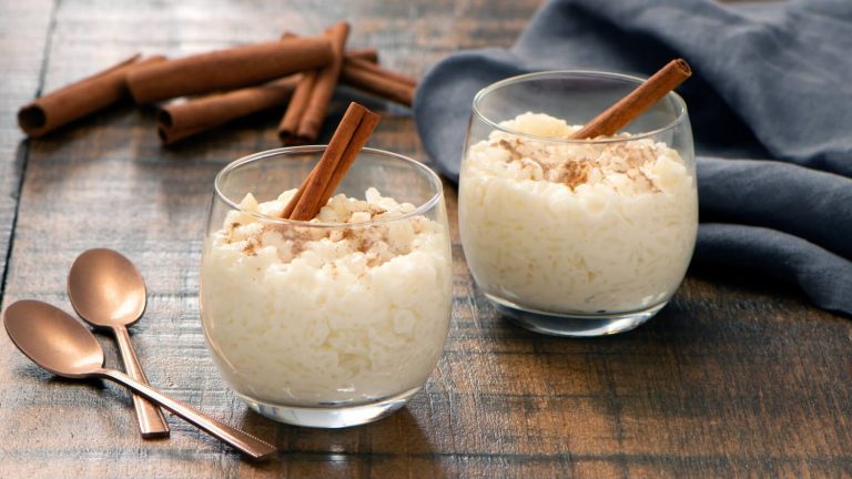 Arroz con leche: cómo preparar este postre de forma light en menos de 20 minutos