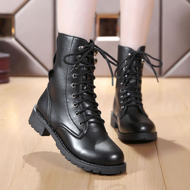 Botas De Cordones Tallas Grandes