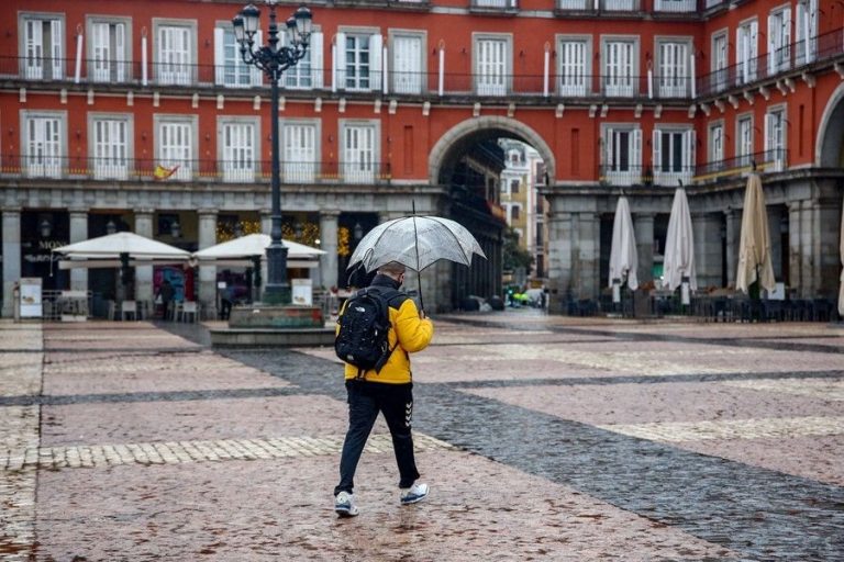 Las lluvias cesan el miércoles y las temperaturas subirán a valores de mayo