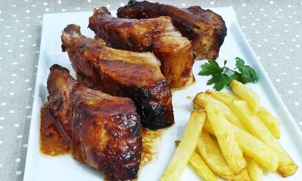 Ricas Costillas Con Coca-Cola Al Horno