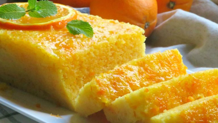 Cómo hacer un bizcocho de naranja esponjoso