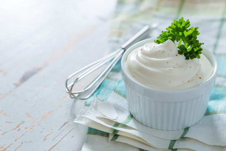 Cómo hacer una mayonesa sin aceite