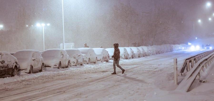 Madrid nevado