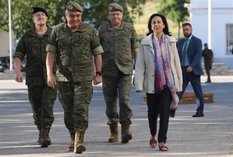Robles asegura ante el Rey el compromiso constitucional de los militares