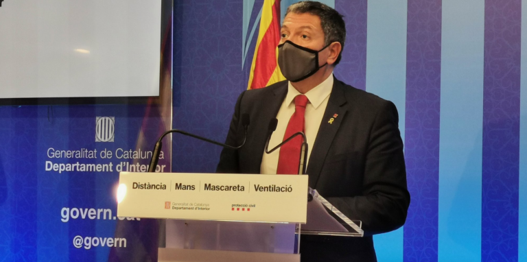 Consejero de Interior catalán: «Si las elecciones son el 14-F, el dispositivo de seguridad estará preparado»
