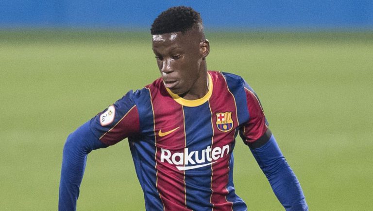 Ilaix Moriba, el «ojito derecho» de Koeman para salvar al Barcelona
