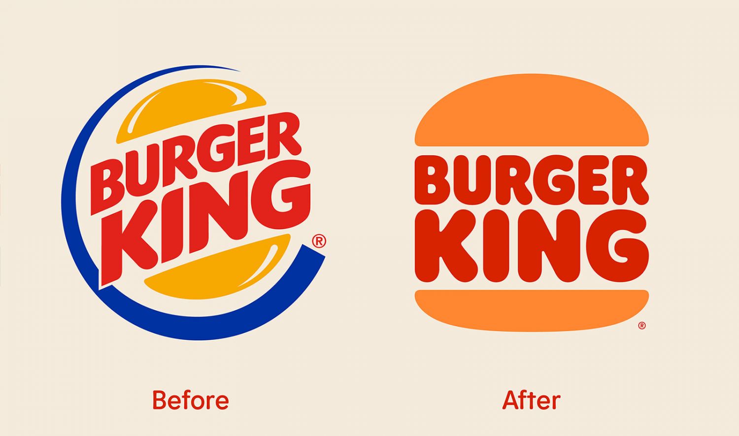 Burger King, McDonald's, Starbucks... el antes y después de ...