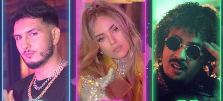 Omar Montes con Ana Mena y Maffio en ‘Solo’, su colaboración juntos