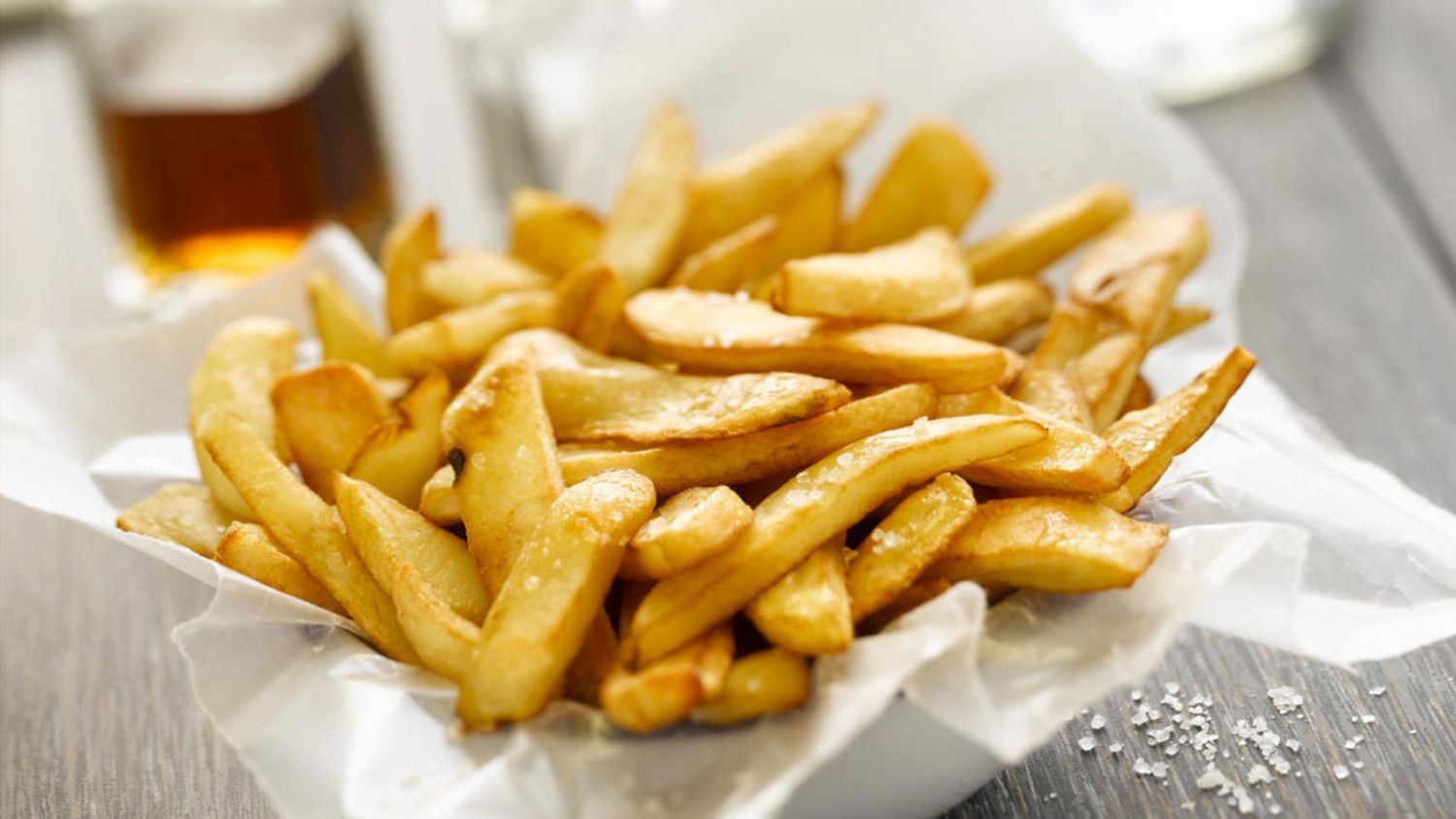 Patatas fritas crocantes: el truco para que salgan estupendas