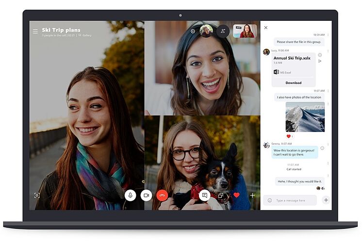 Realiza Una Videollamada Con Skype