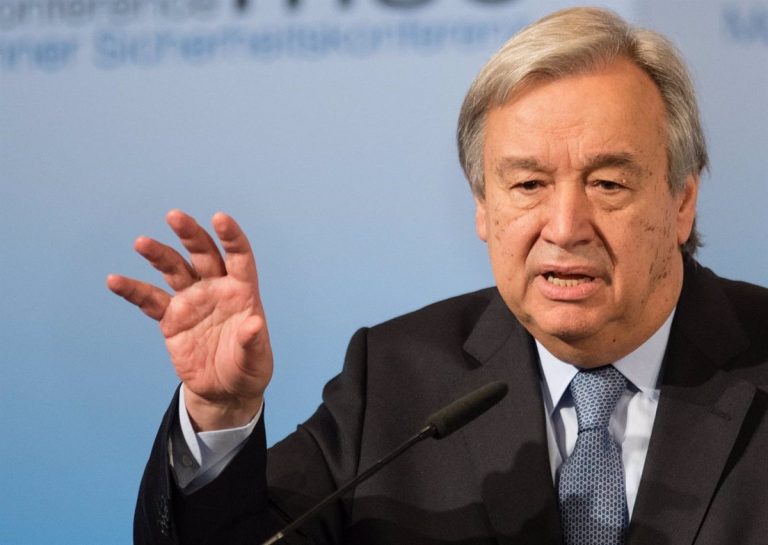El secretario general de la ONU viaja a España para reunirse con el Rey y Sánchez