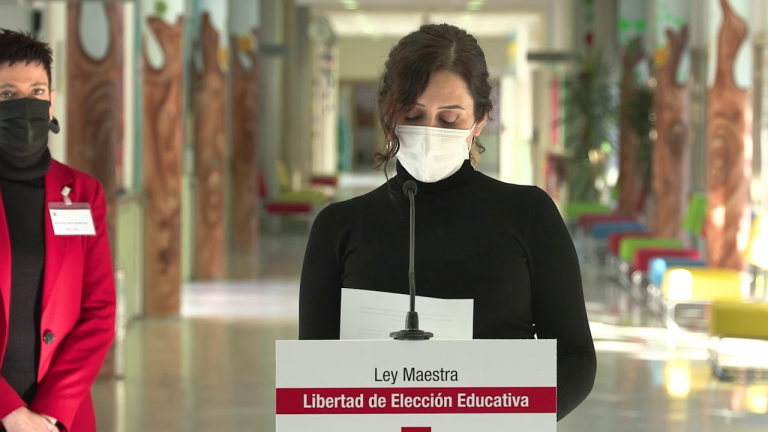 Madrid arrancará la tramitación de la «Ley Maestra de Libertad de Elección Educativa»