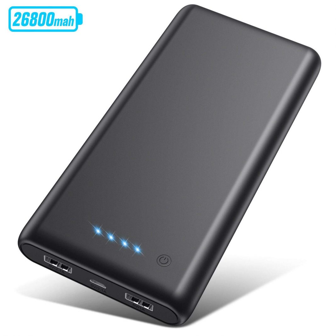 bateria externa de 26800mah