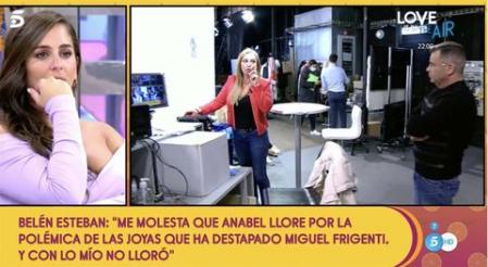 Imagen De La Discusión Entre Anabel Pantoja Y Belén Esteban.