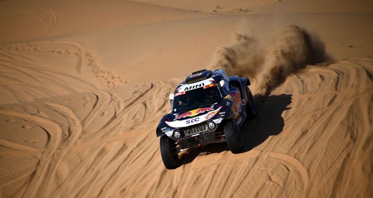 Navegación Carlos Sainz Dakar