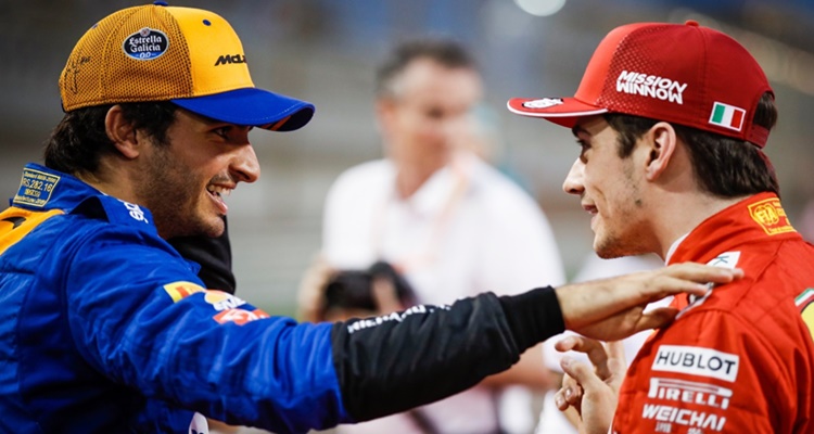 Carlos Sainz Leclerc Fernando Alonso