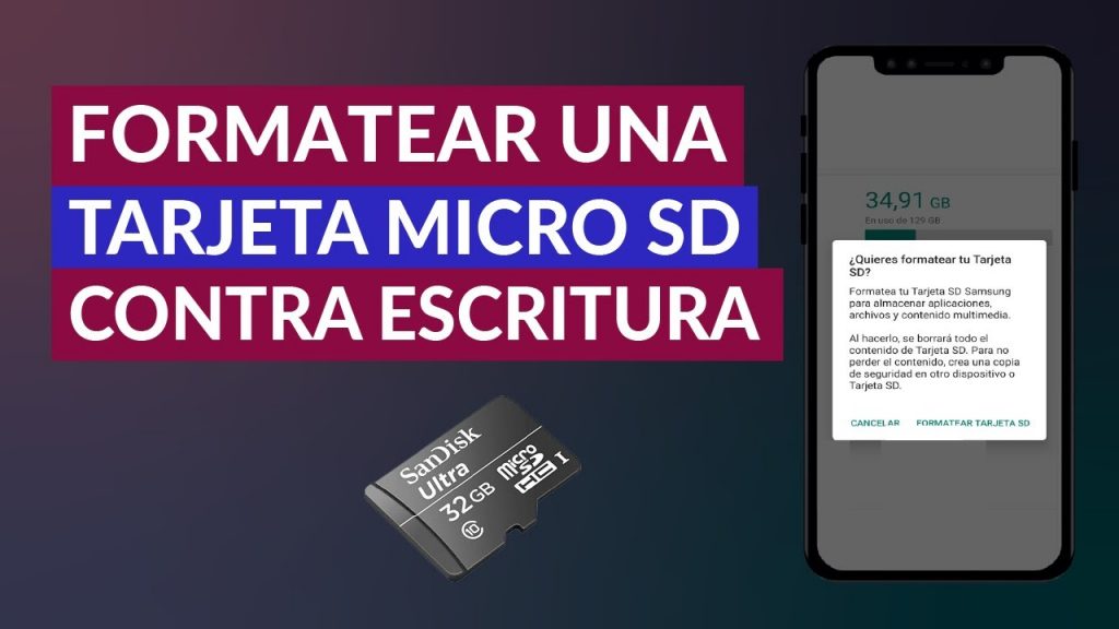 C mo Formatear Una Tarjeta Micro SD Desde Un Android