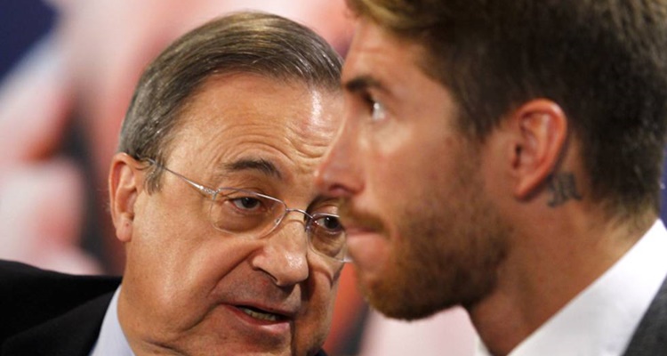 Desencuentros Sergio Ramos Florentino Pérez