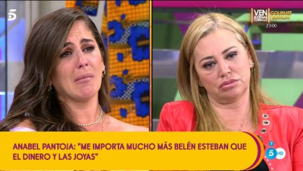 Anabel Pantoja, Afectada Por Su Discusión Con Belén Esteban.