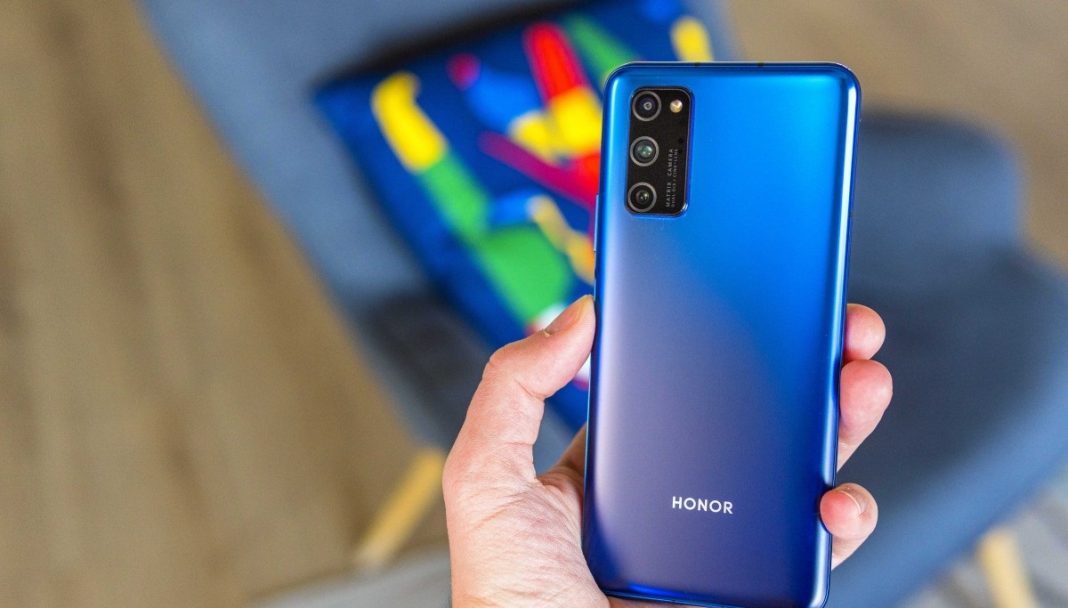 honor v40 trasera