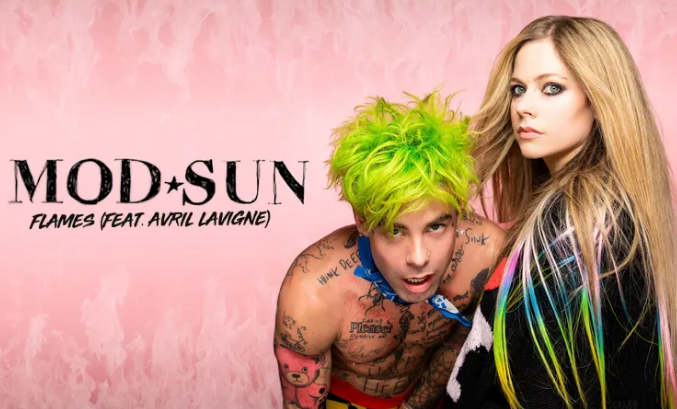 Avril Lavigne Mod Sun Flames