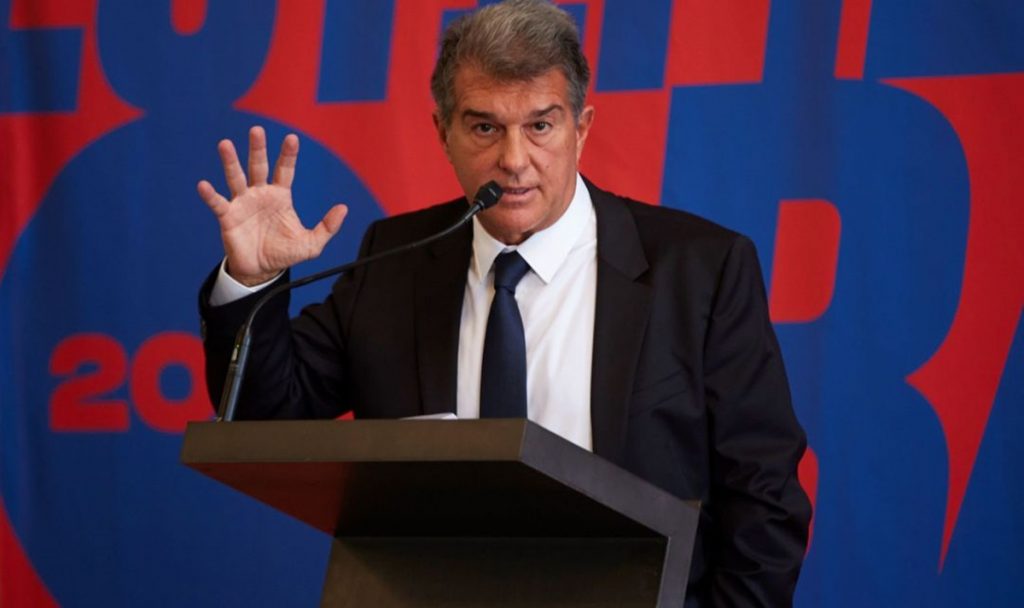 Laporta Elecciones Fc Barcelona Jugadores