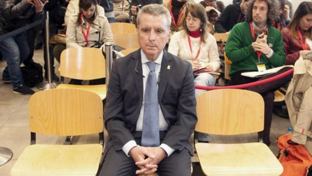 Ortega Cano, Que En Nochevieja Se Infectó De Covid, En El Juicio Que Lo Condenó.