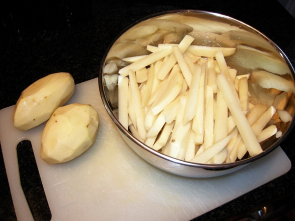 Preparación De Las Patatas