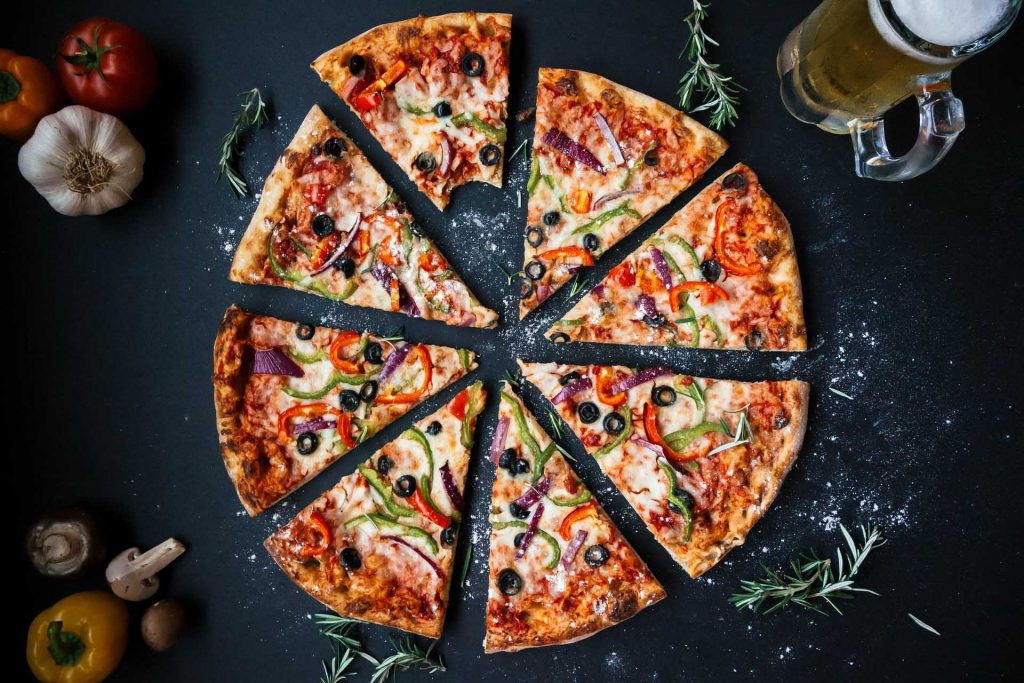 El Truco Para Calentar Dos Pizzas A La Vez En Una Bandeja Del Horno