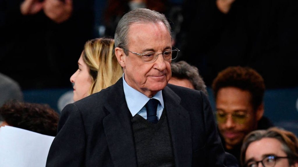 Real Madrid Florentino Pérez Jugadores Espalda