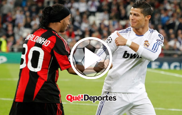Solo ponla en el piso que Ronaldinho resuelve