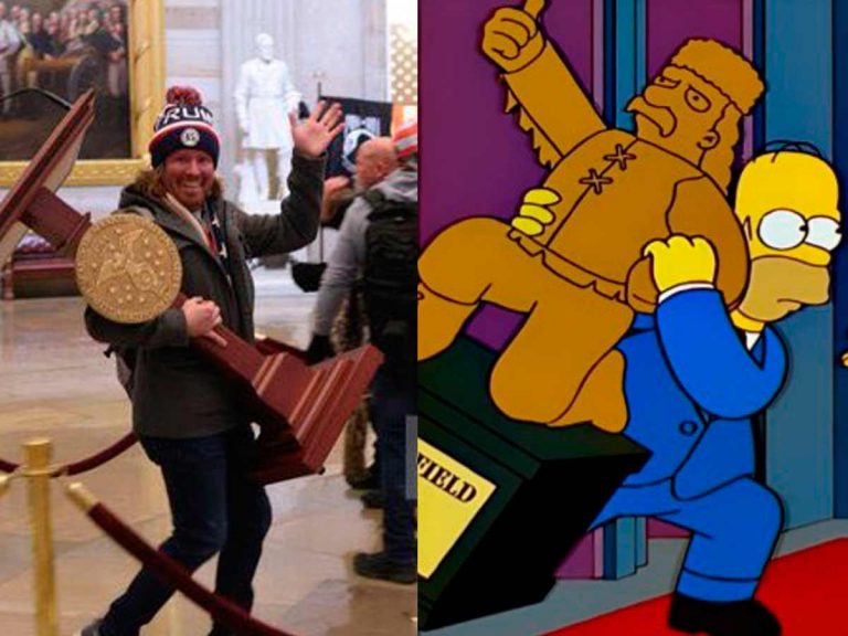 Los Simpson: el asalto al Capitolio y otras predicciones de la ‘familia amarilla’