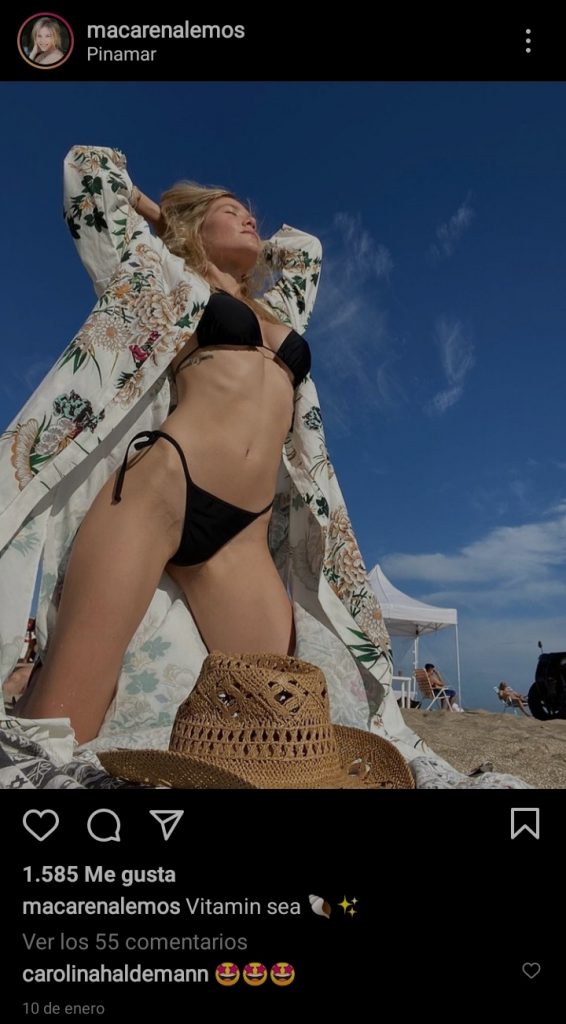 Macarena Lemos, La Ex Novia De Messi Que Enamora Con Sus Posados En Instagram 3 Macarena Lemos