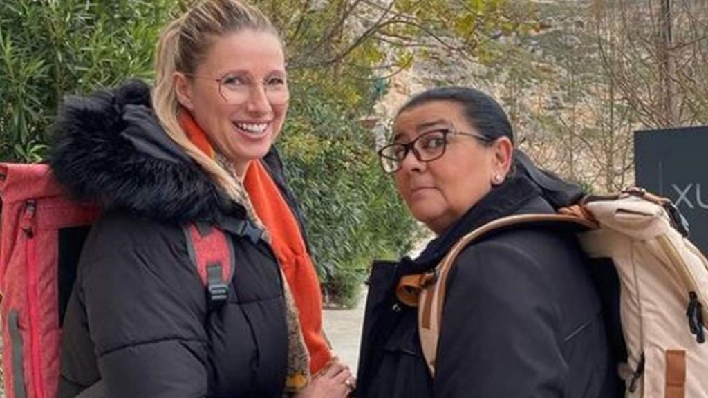 Anne Igartiburu Y María Del Monte