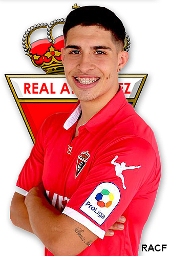 Brayan Mejía jugador del Real Aranjuez
