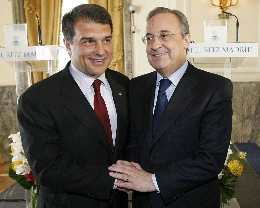 Florentino Y Laporta / Real Madrid / Barcelona