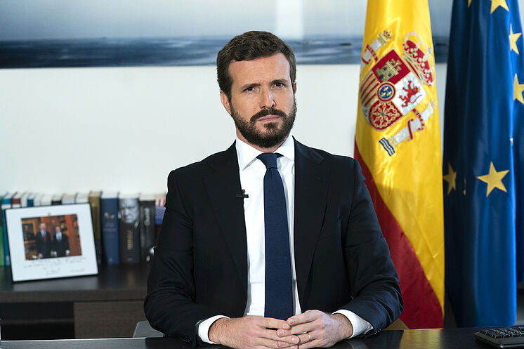 Casado: El PP no investirá a Illa y si es clave elegirá a «un constitucionalista» como en Italia