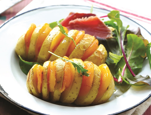 ¿Cómo preparar las patatas Hasselback?