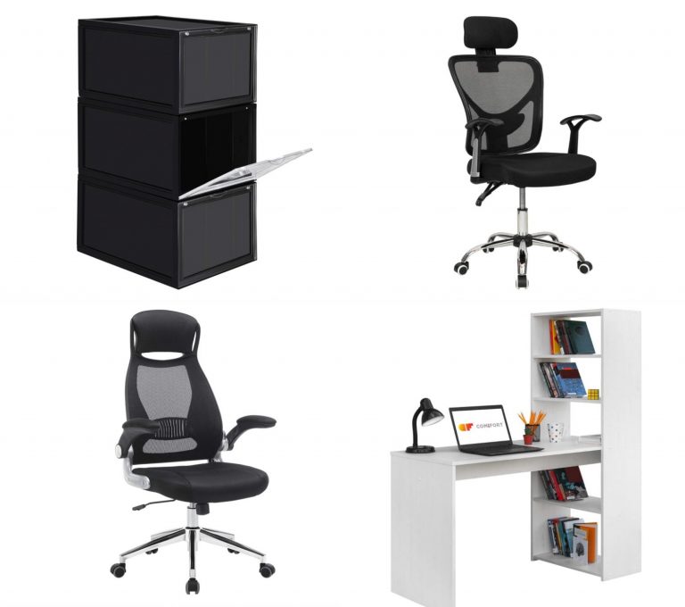 Songmics, Comifort y Cashoffice: accesorios y muebles a precios de saldo para montar la oficina en casa