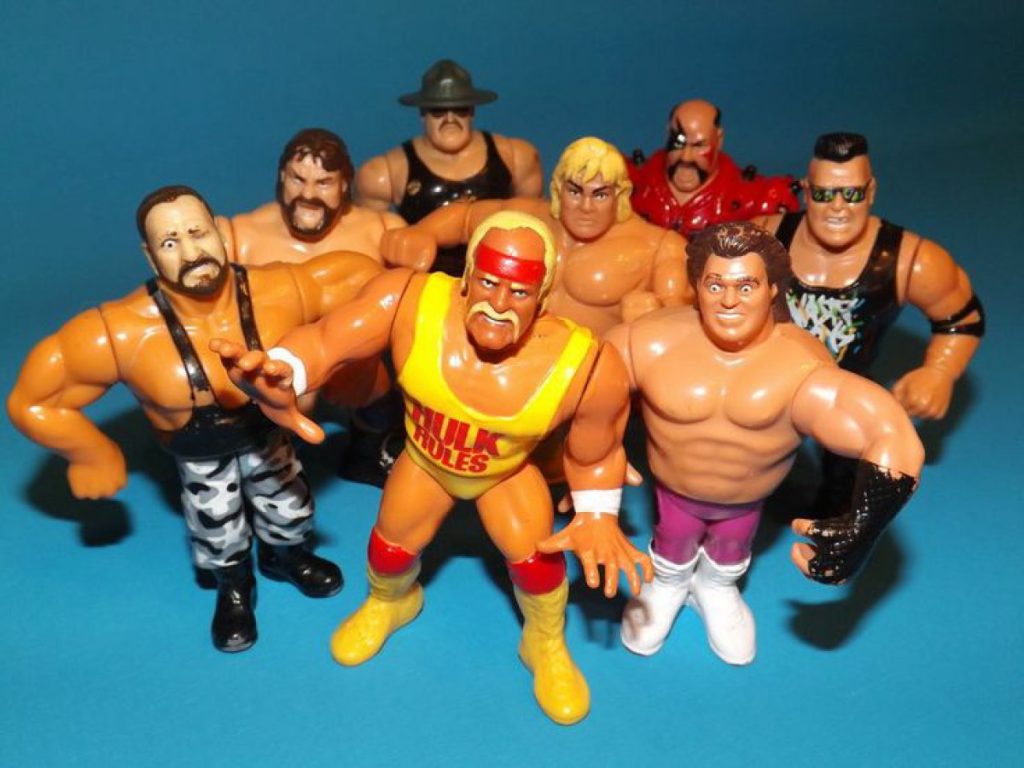 Muñecos wwf online años 90