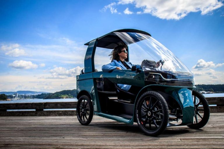 CityQ, un híbrido entre coche y bicicleta eléctrica que te sorprenderá